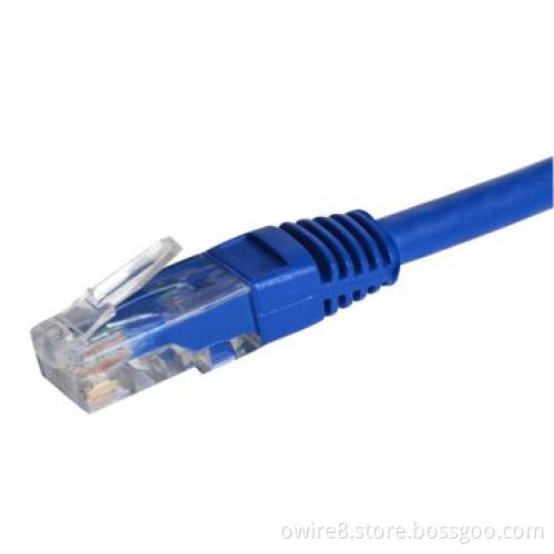 FTP CAT6 Network Cable with 2m Length, Available in Blue/Yellow/Red, Customized Logos Accepted